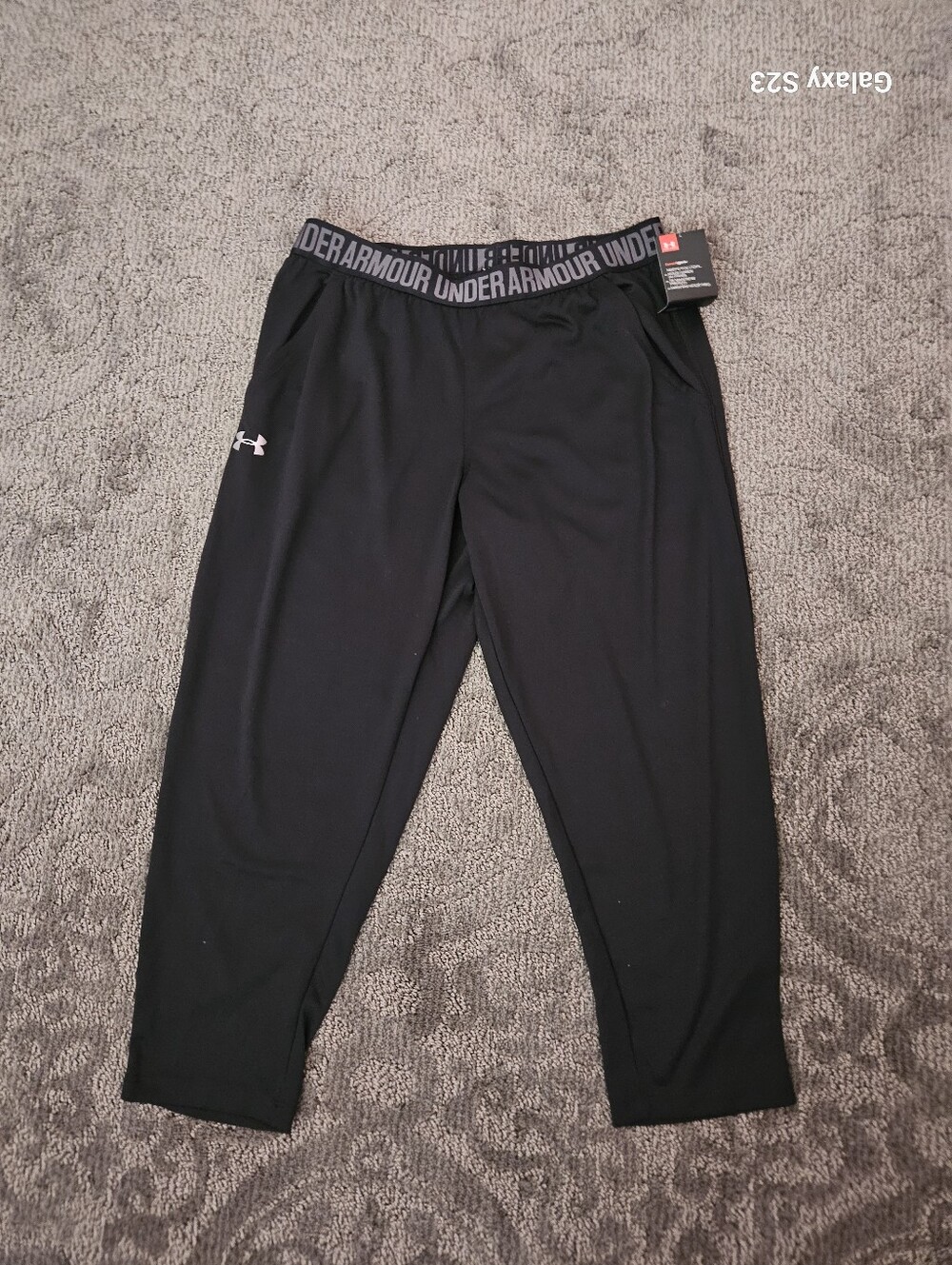 Under Armour Crop loose coupe lache suelto pants women SZ M
